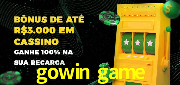 gowin game melhor bônus de depósito
